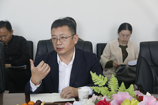 MILAN米兰体育·（中国）官方网站董事长黄道元发表讲话