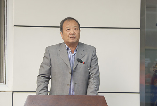 MILAN米兰体育·（中国）官方网站工会主席翟武汉作比赛总结发言