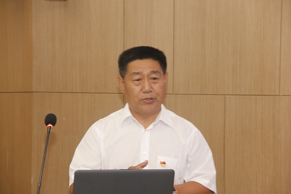 MILAN米兰体育·（中国）官方网站党委书记张会民作点评讲话.JPG