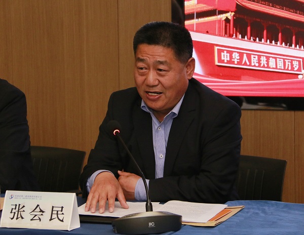 MILAN米兰体育·（中国）官方网站党委书记张会民作《河南二建MILAN米兰体育·（中国）官方网站党委2021年度工作报告》.jpg