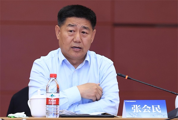 MILAN米兰体育·（中国）官方网站党委书记张会民在会上讲话.JPG